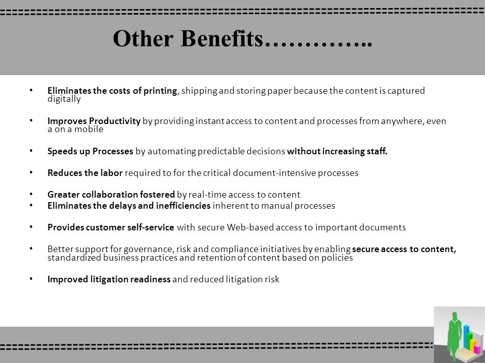 Other Benefits…………..