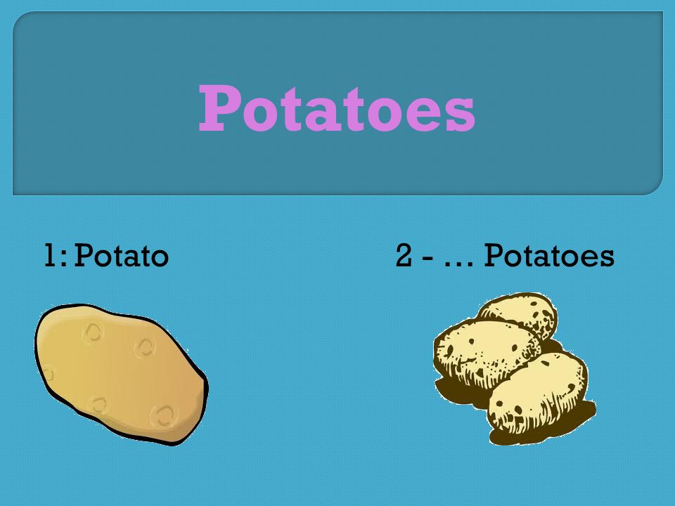 Potatoes 1: Potato2 - … Potatoes