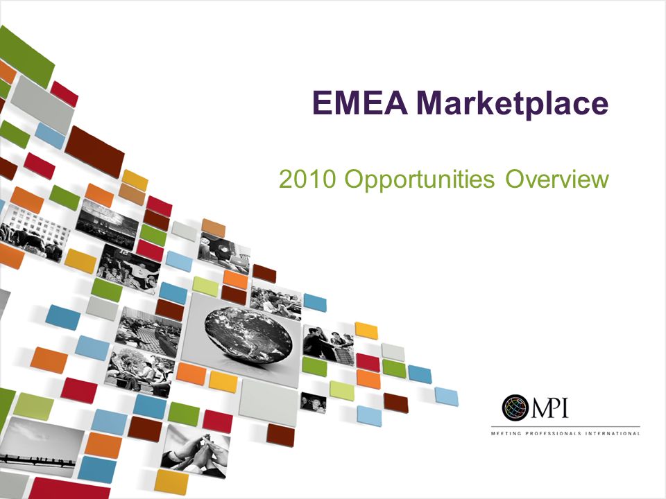 2010 Opportunities Overview EMEA Marketplace