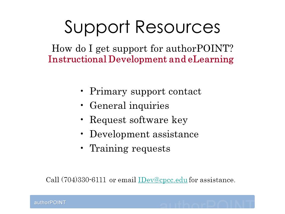 Getting Started With Authorpoint An Introduction To Developing