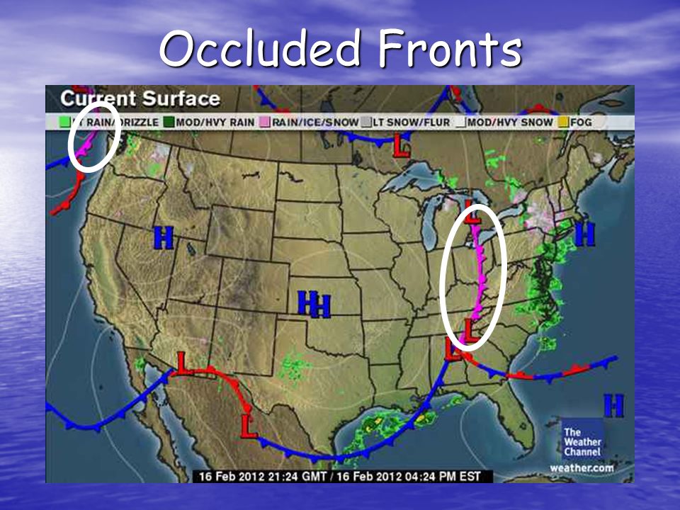 Weather Fronts Map Tap Weather Fronts Teacher Page Science