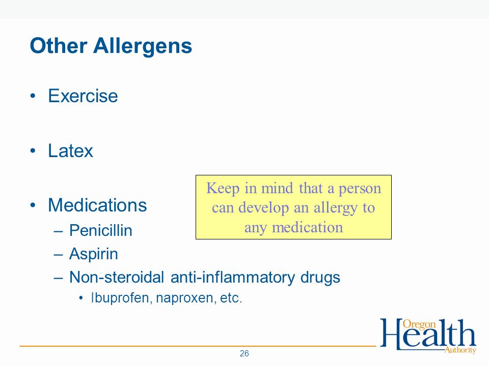 Ibuprofen penicillin allergy