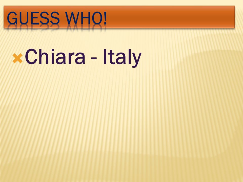  Chiara - Italy