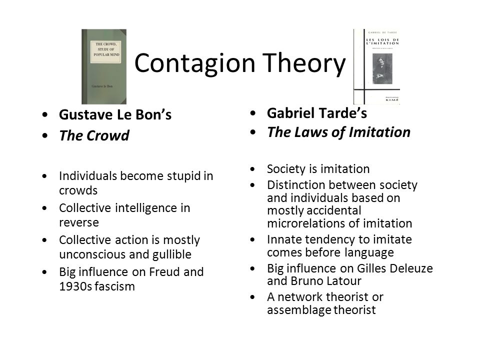 gustave le bon crowd theory