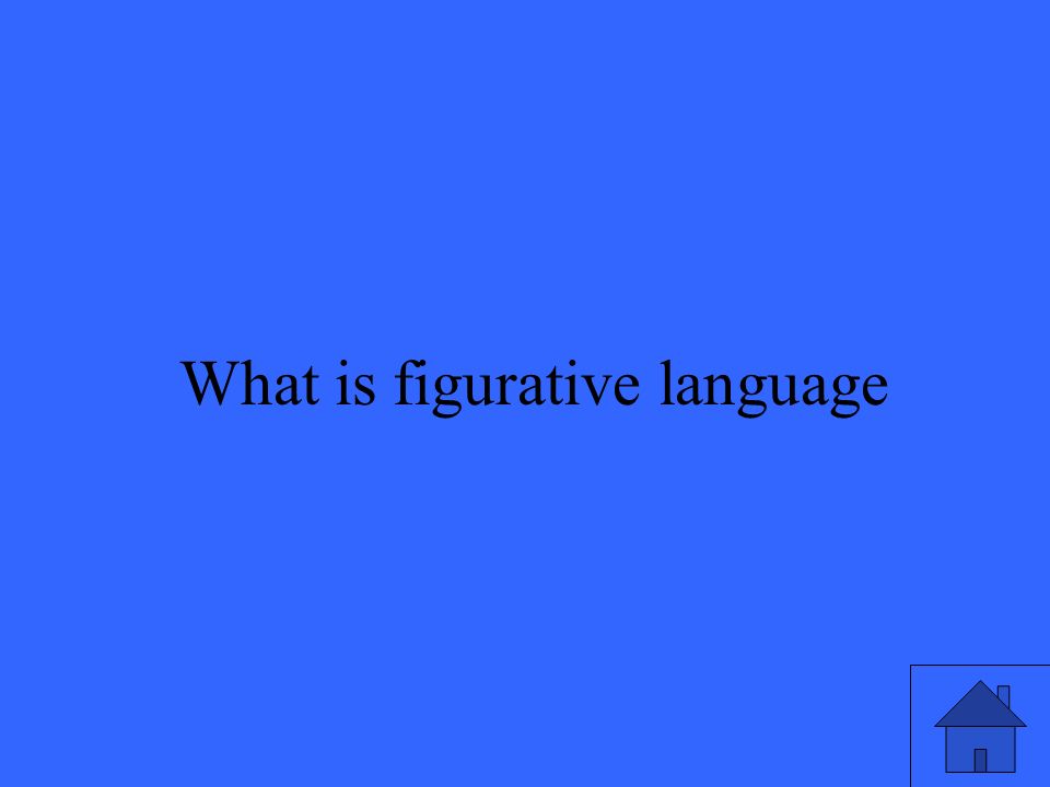 11 What is figurative language