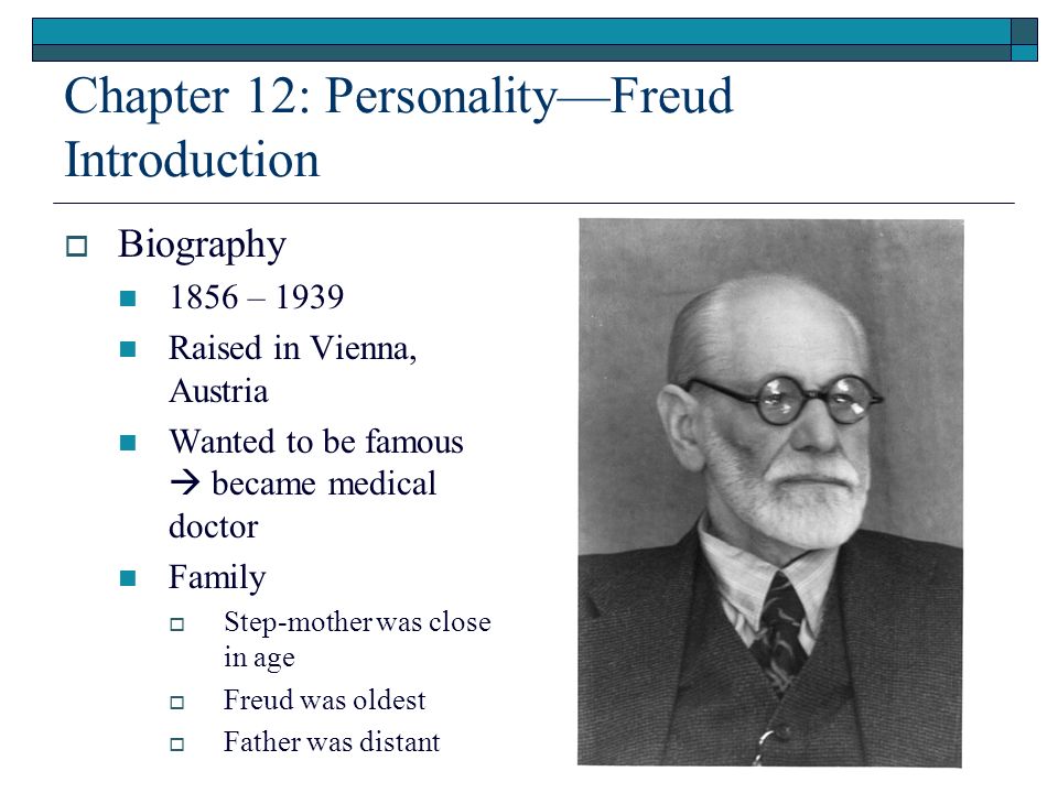 sigmund freud biography summary