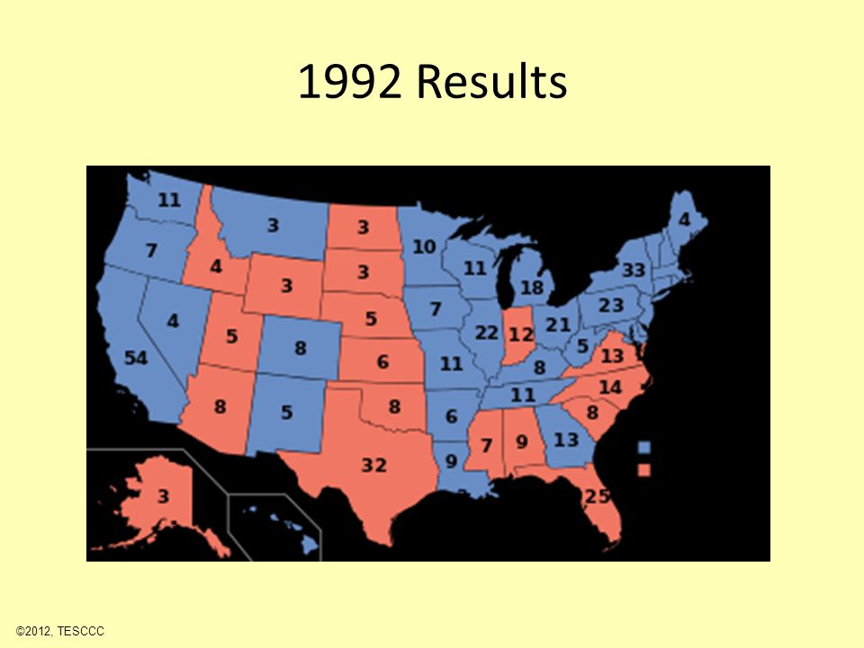 1992 Results ©2012, TESCCC