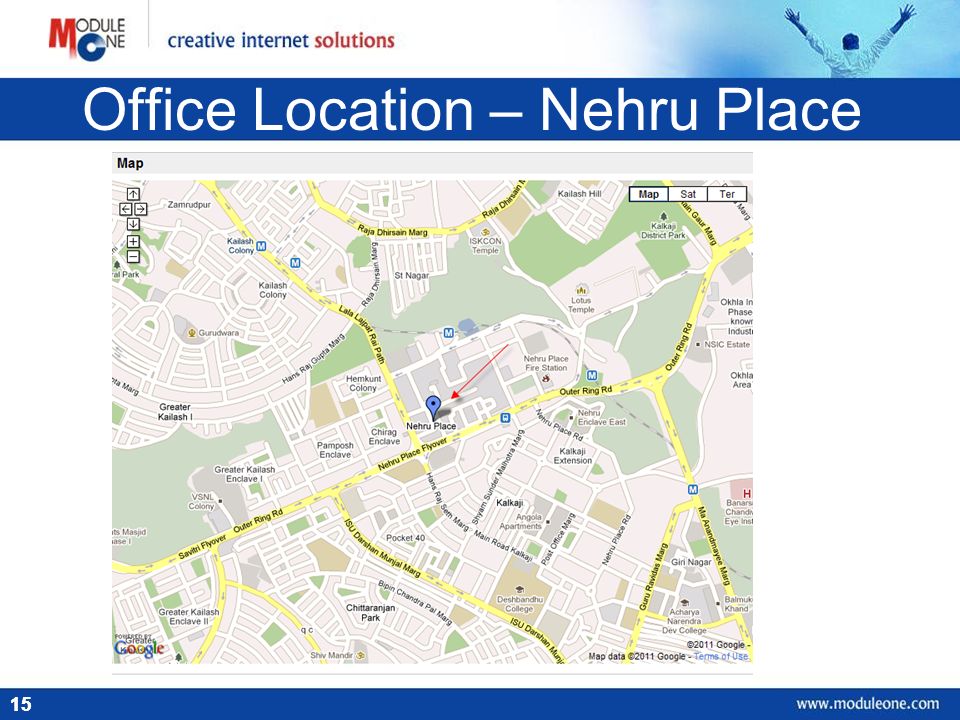 15 Office Location – Nehru Place