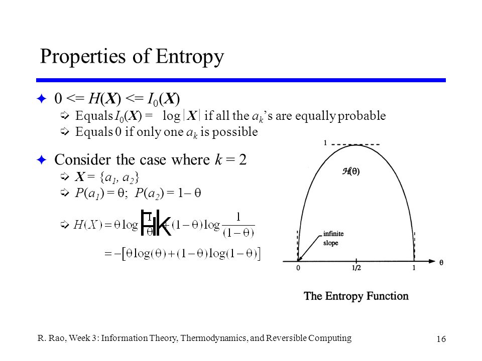 1 R Rao Week 3 Information Theory Thermodynamics And Reversible Computing Cse 599 Lecture 7 Information Theory Thermodynamics And Reversible Computing Ppt Download 1 R Rao Week 3 Information Theory Thermodynamics And Reversible Computing Cse 599 Lecture 7 Information Theory Thermodynamics And Reversible Computing Ppt Download