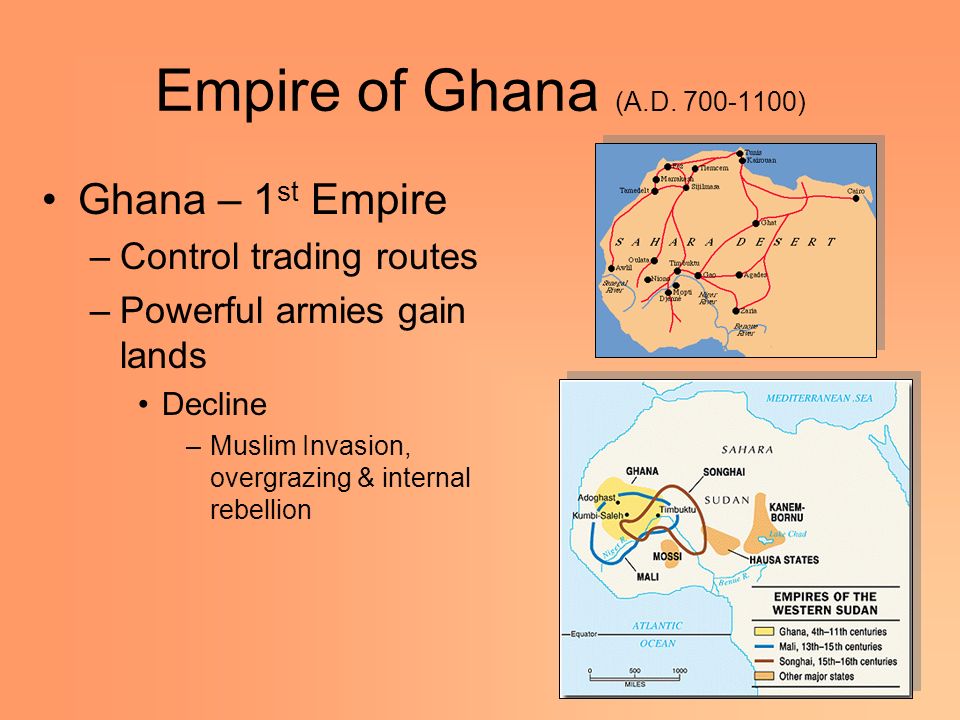 Empire of Ghana (A.D.