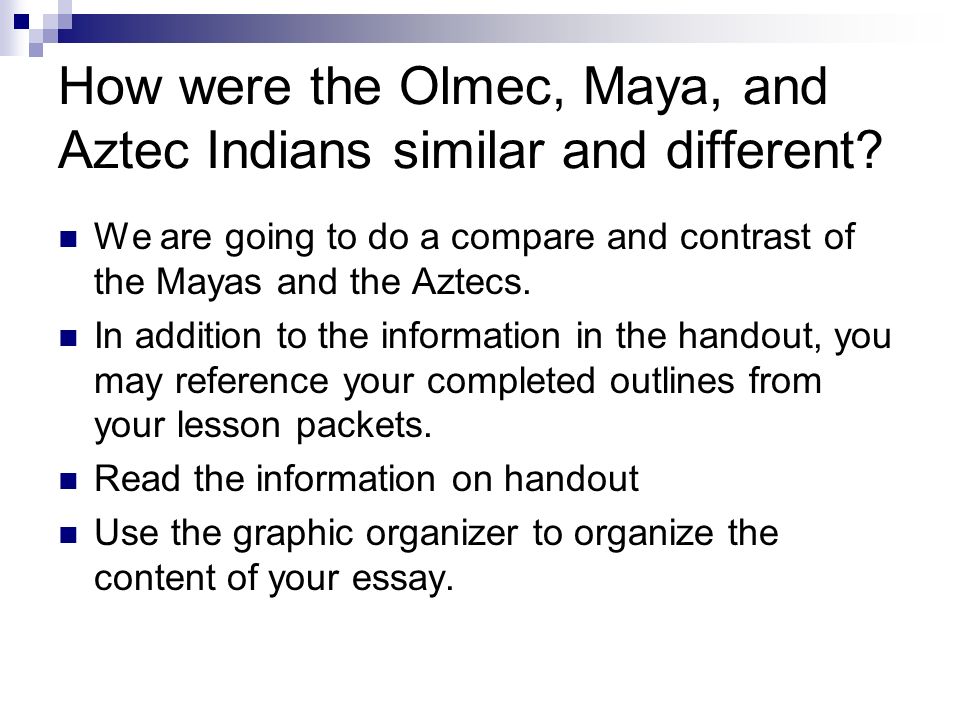 aztec and mayan similarities