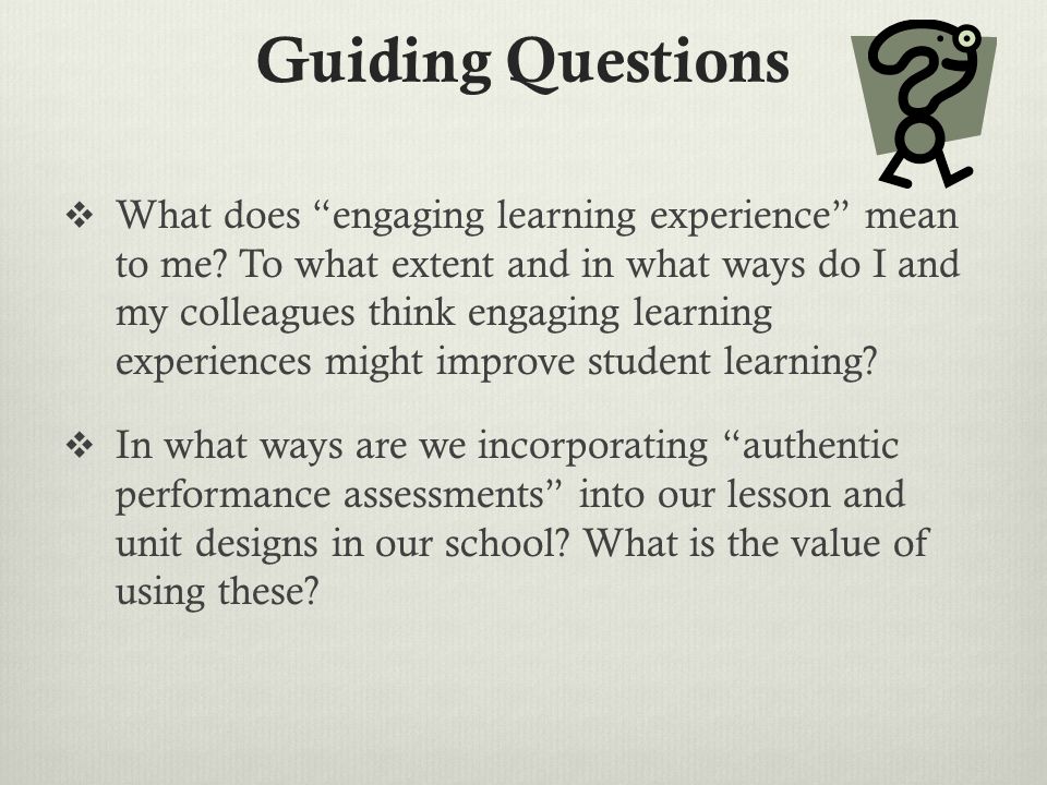 What does meaningful learning mean #1
