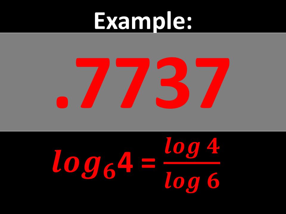 Example:.7737