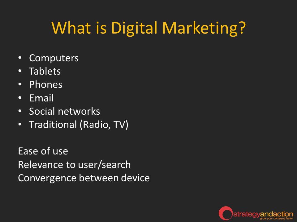 What is Digital Marketing.