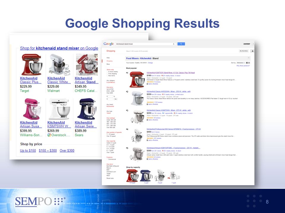 Google Shopping Results 8