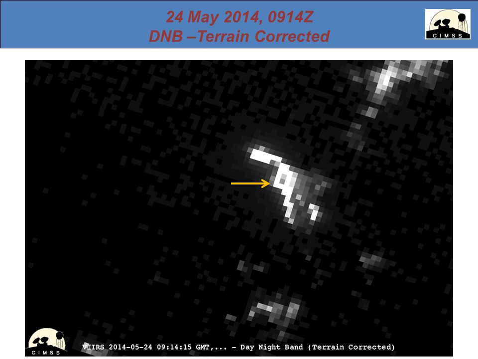 24 May 2014, 0914Z DNB –Terrain Corrected