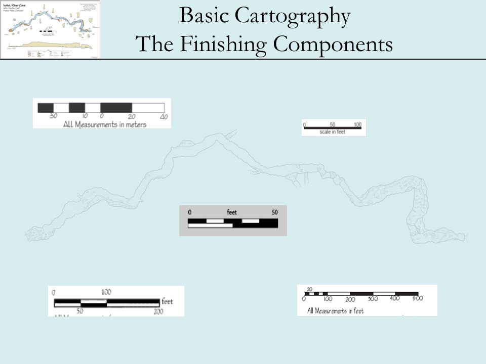 Basic Cartography The Finishing Components