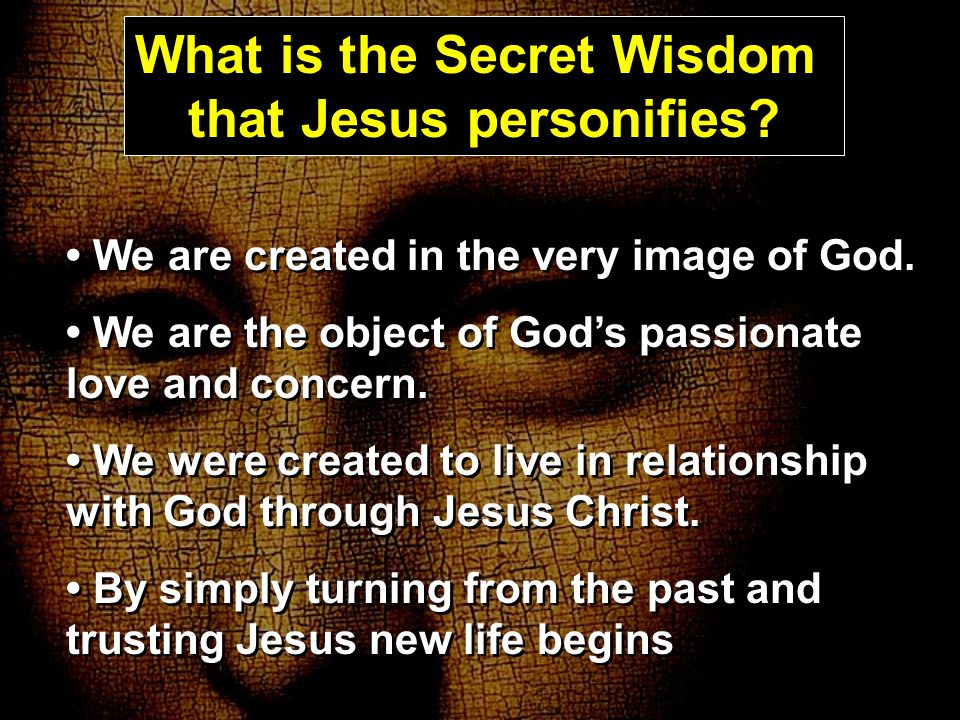 We are created in the very image of God. We are the object of God’s passionate love and concern.