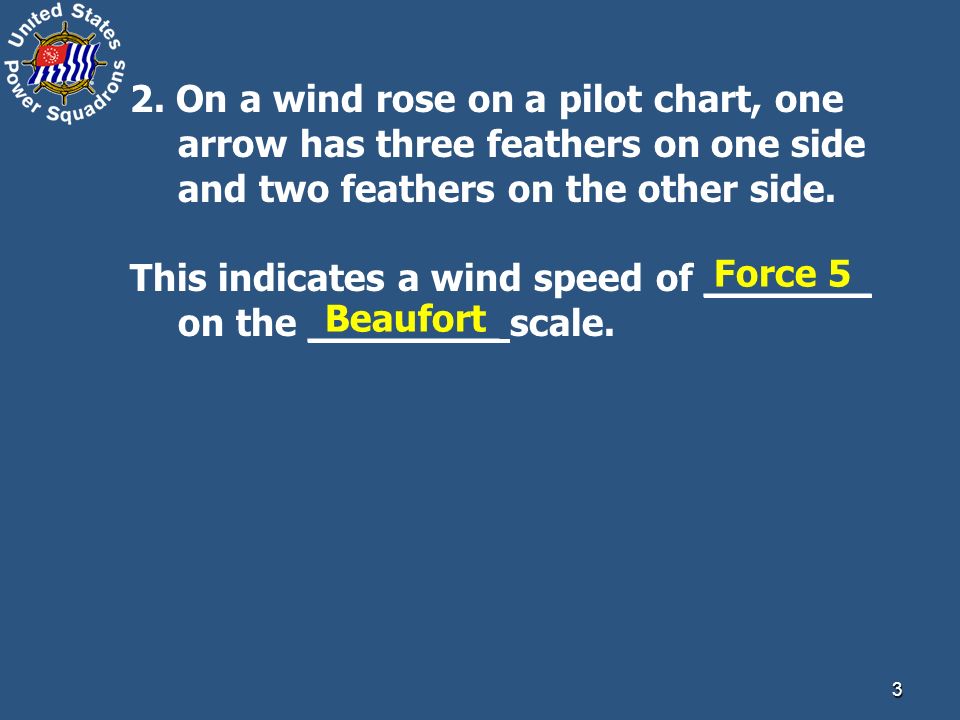 Pilot Chart Wind Rose