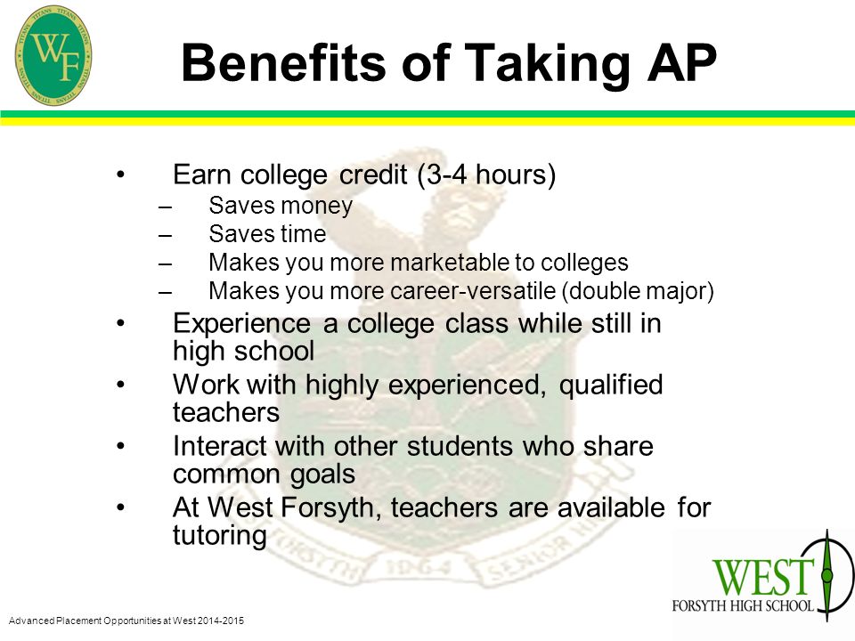 advanced placement opportunities at west what is ap advanced what is a p l sheet