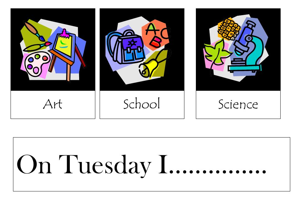 ArtColouring inScienceSchool On Tuesday I……………