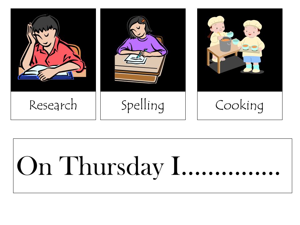 ResearchColouring inCookingSpelling On Thursday I……………