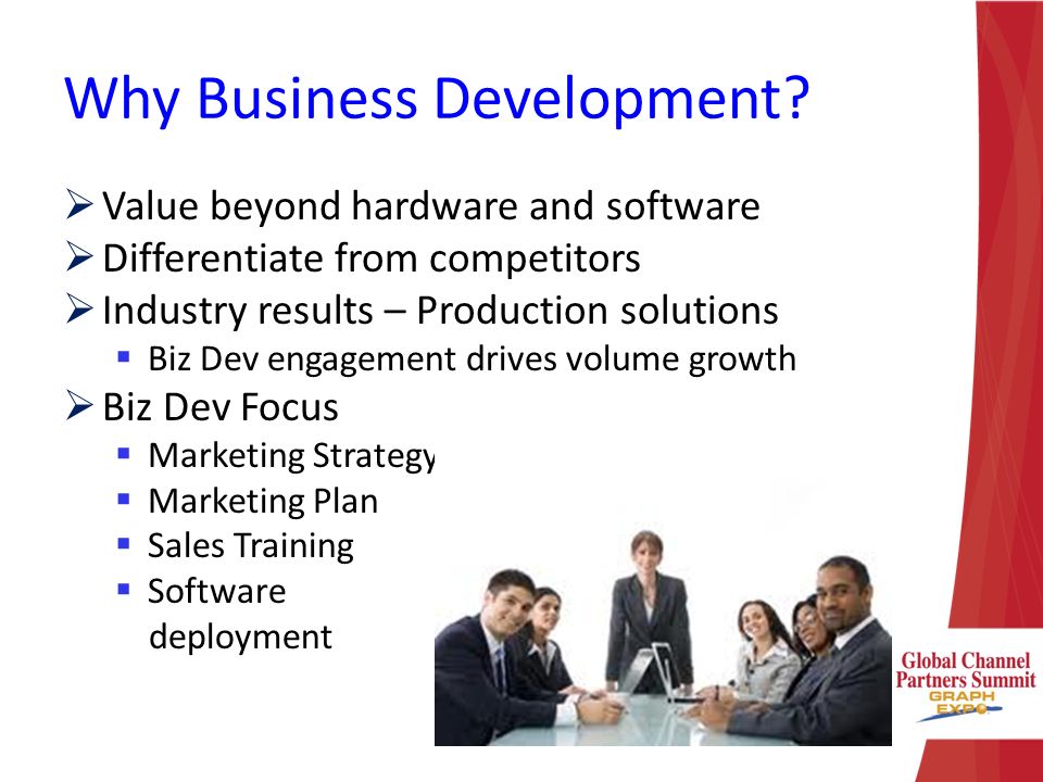 Why Business Development.