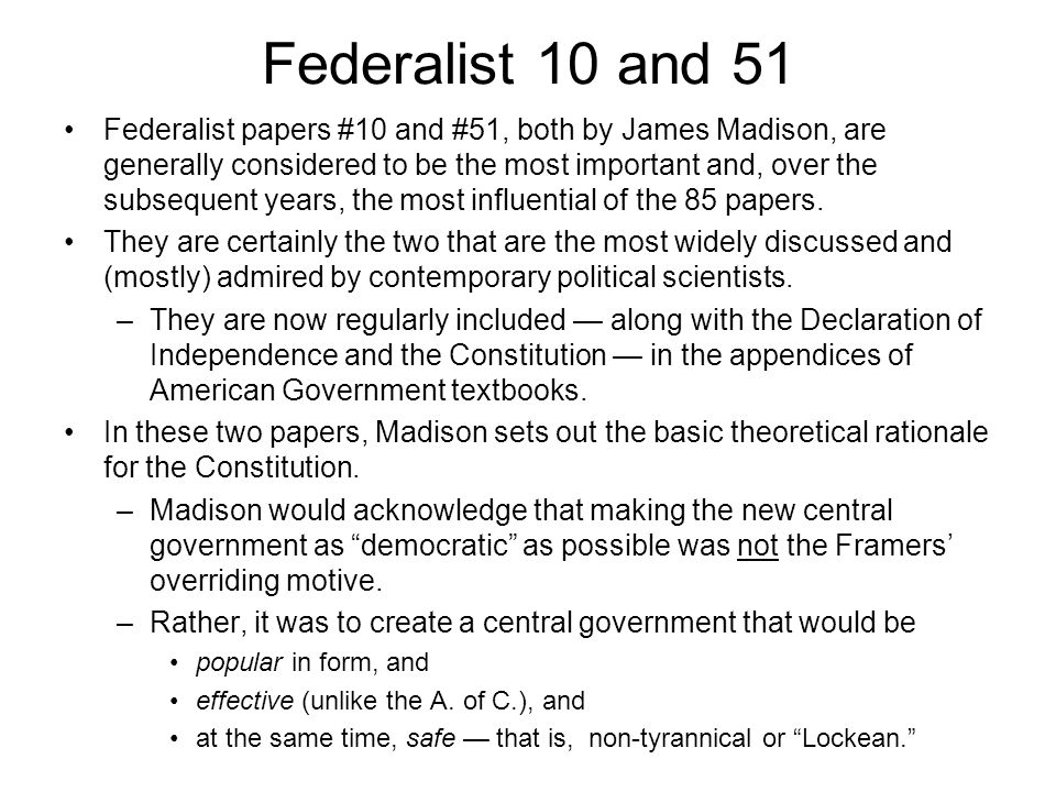 Federalist paper 10 download