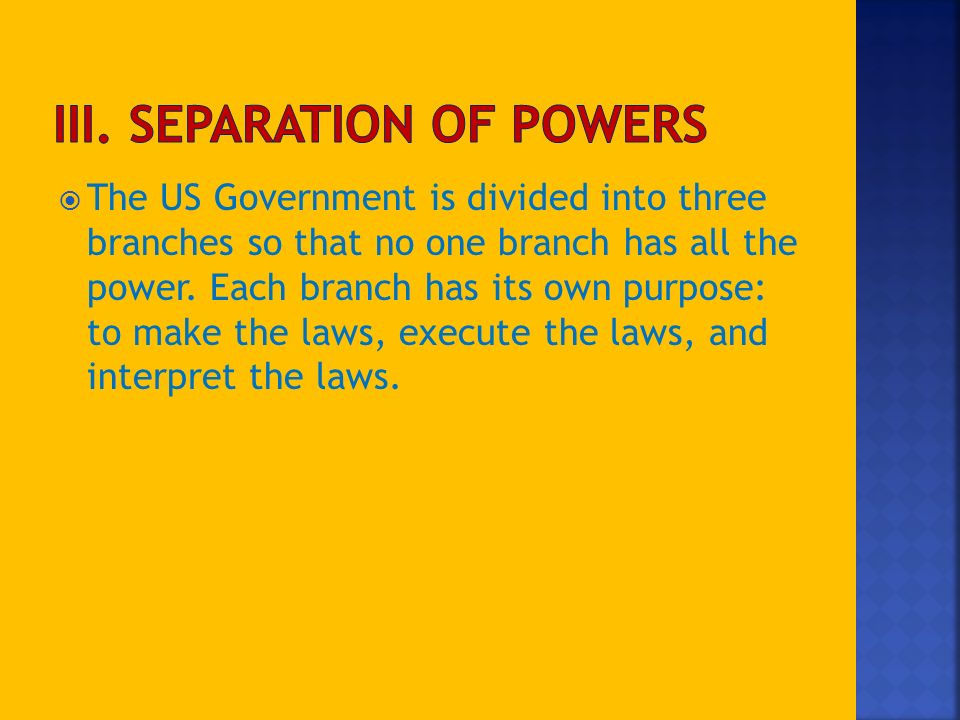  Framers wanted to guard against tyranny  Since the people give government its power, government itself is limited to the power given to it by them.