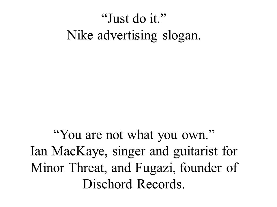 Long Division or Nike V. Minor Threat: A Case Study in Intellectual  Property Infringement. - ppt download