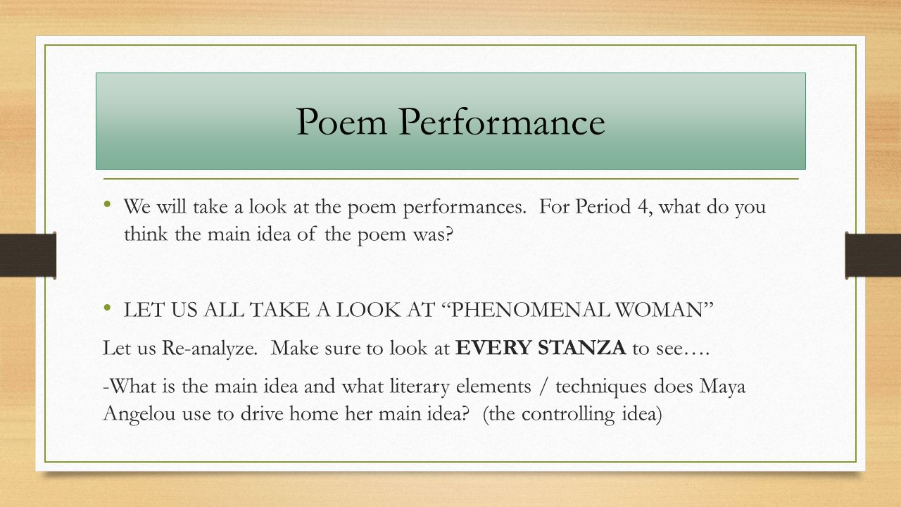 We do an analysis of Bloks poem We do an analysis of Bloks poem