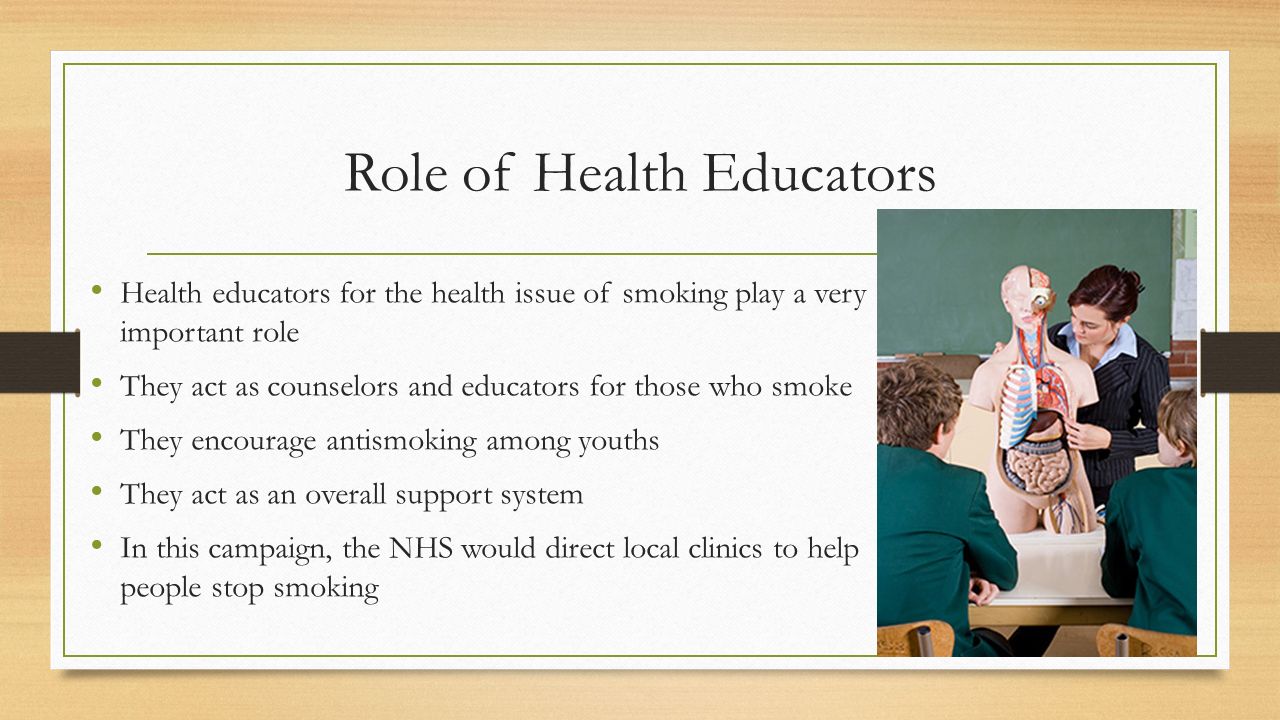 different approaches in health education importance of health health educator job description