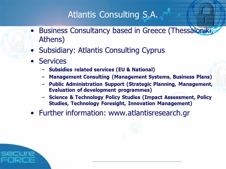 Atlantis Consulting S.A.