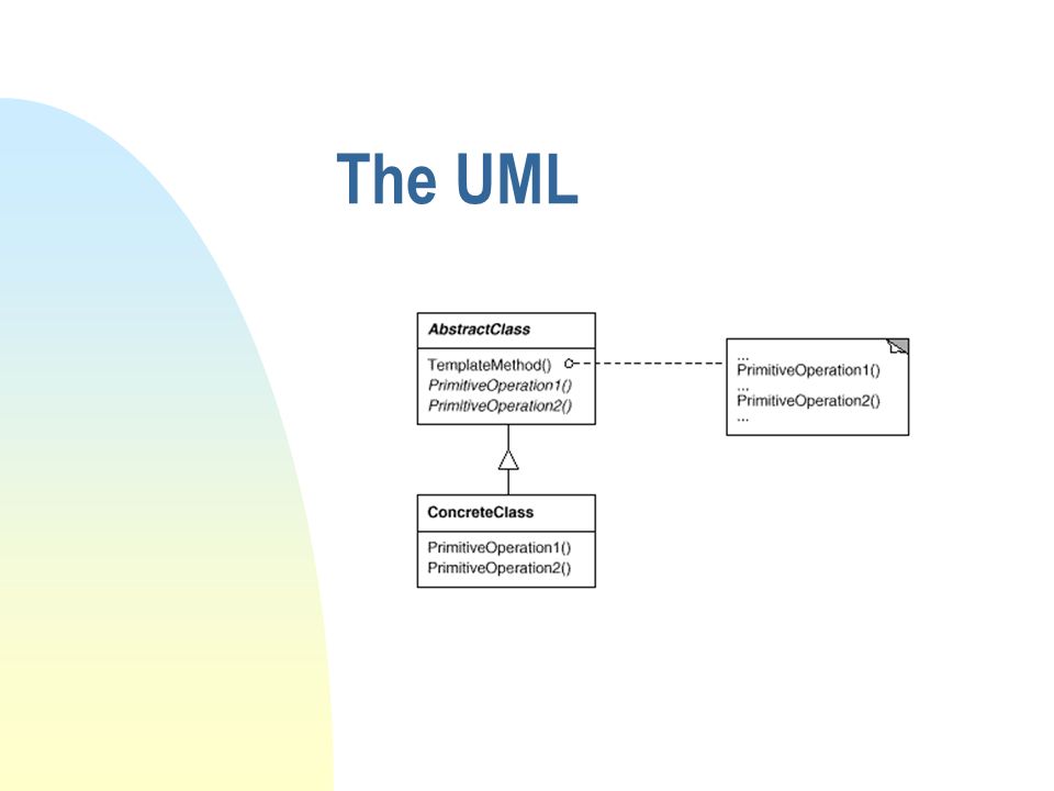 The UML