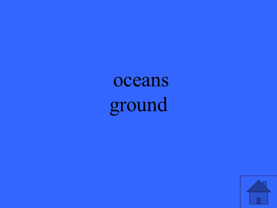 oceans ground