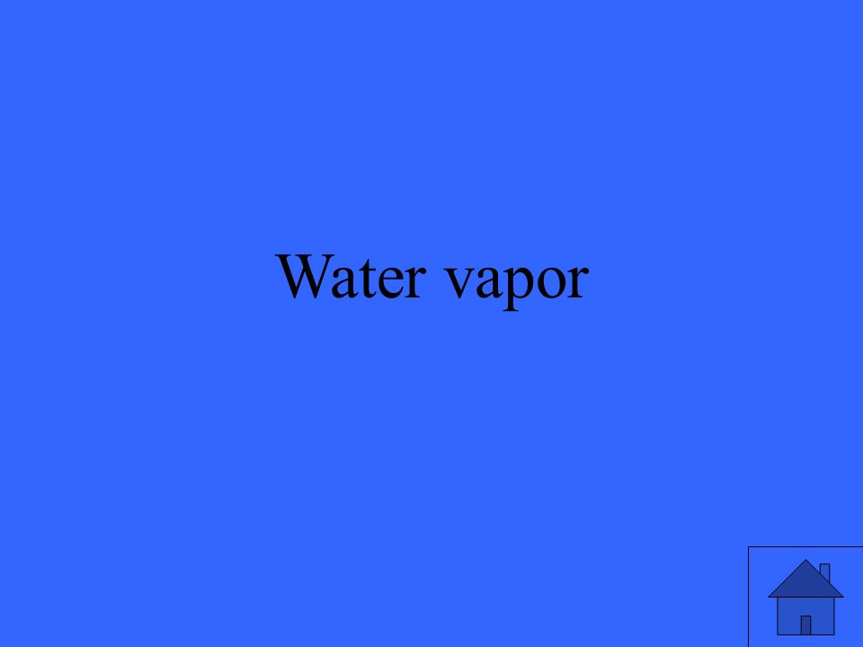 Water vapor