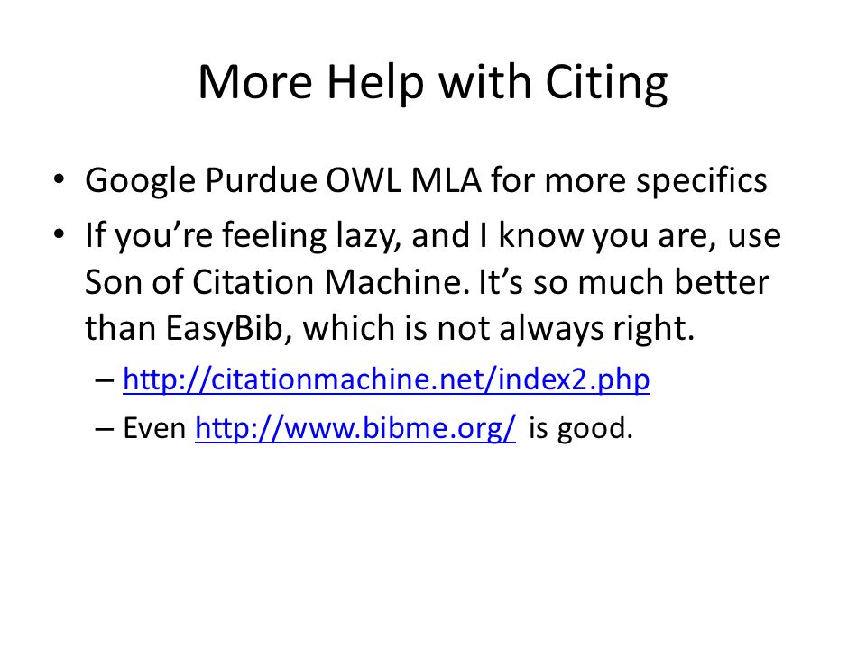 purdue owl mla citation machine
