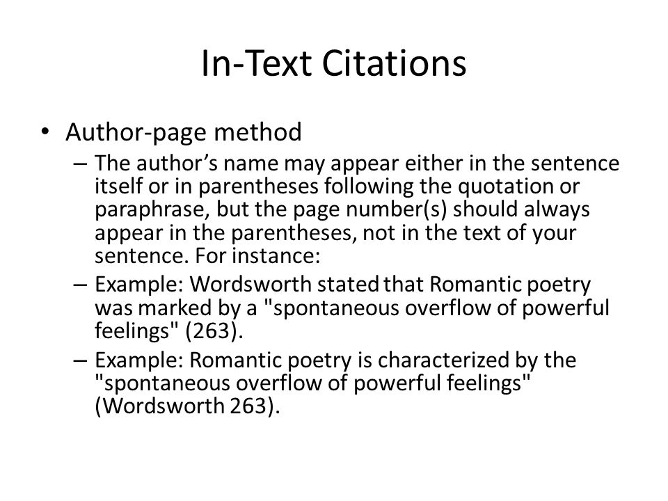 Mla Format And Citations All Of The Information Comes From Purdue Owl Let S Do This Ppt Download
