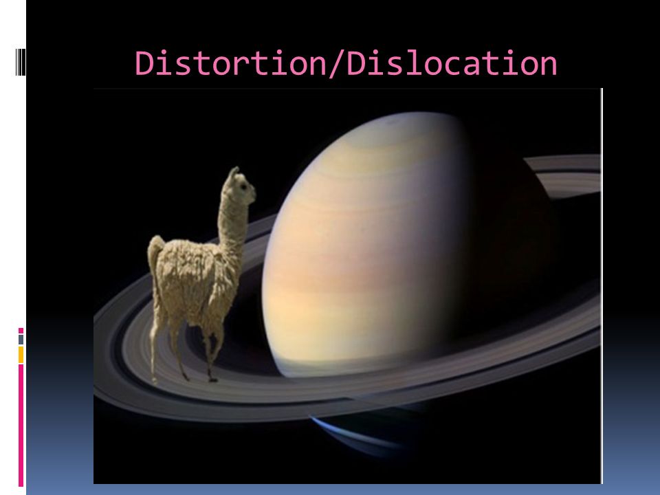 Distortion/Dislocation