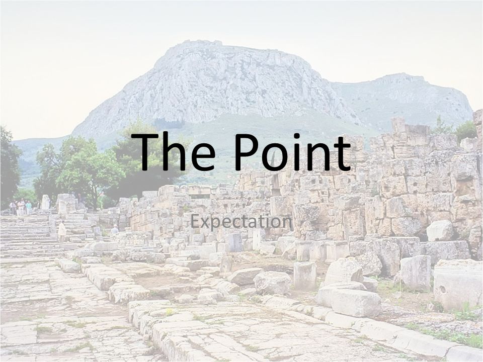 The Point Expectation