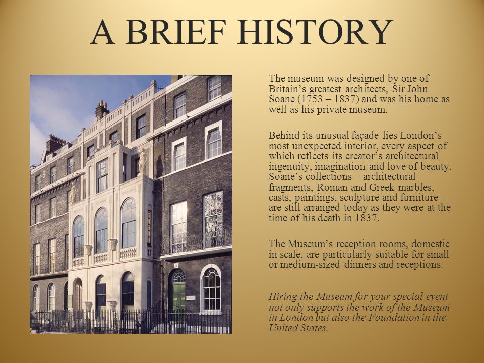 Sir John Soane S Museum Evening Receptions And Dinners In London England In The United States Please Contact Sara Vass Tel Ppt Download Sir John Soane S Museum Evening Receptions And Dinners In London England In The United States Please Contact Sara Vass Tel Ppt Download