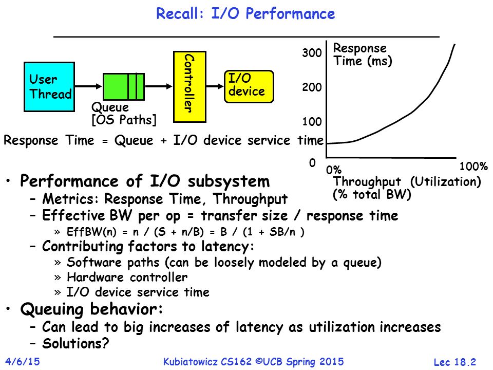 CS162 Operating Systems and Systems Programming Lecture 18 File Systems