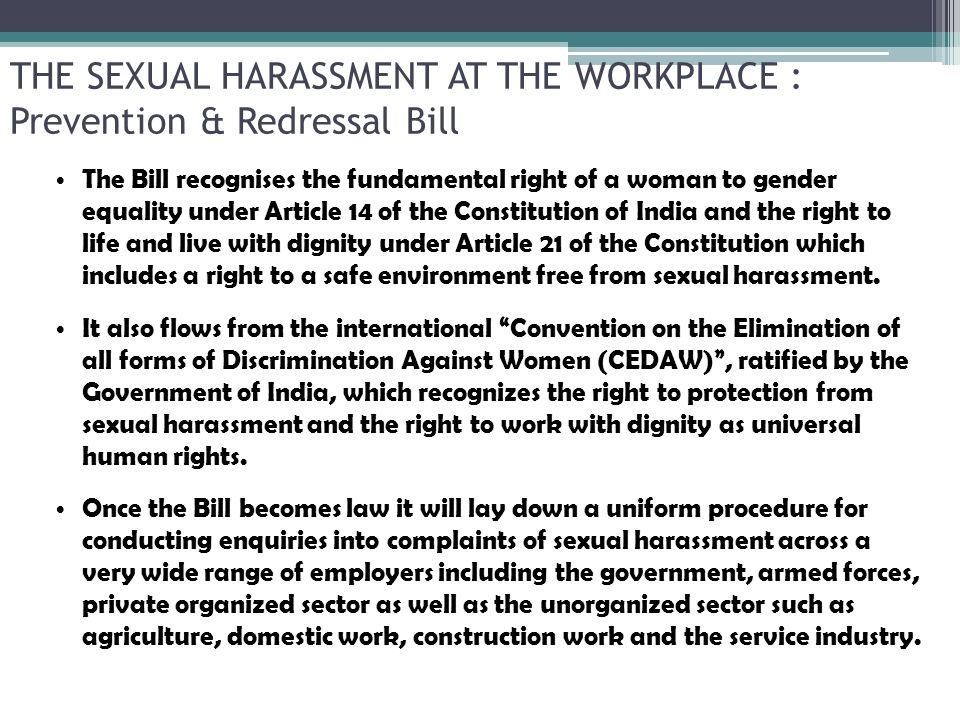 harassment indian title vii Sexual law harassment indian title vii Sexual law