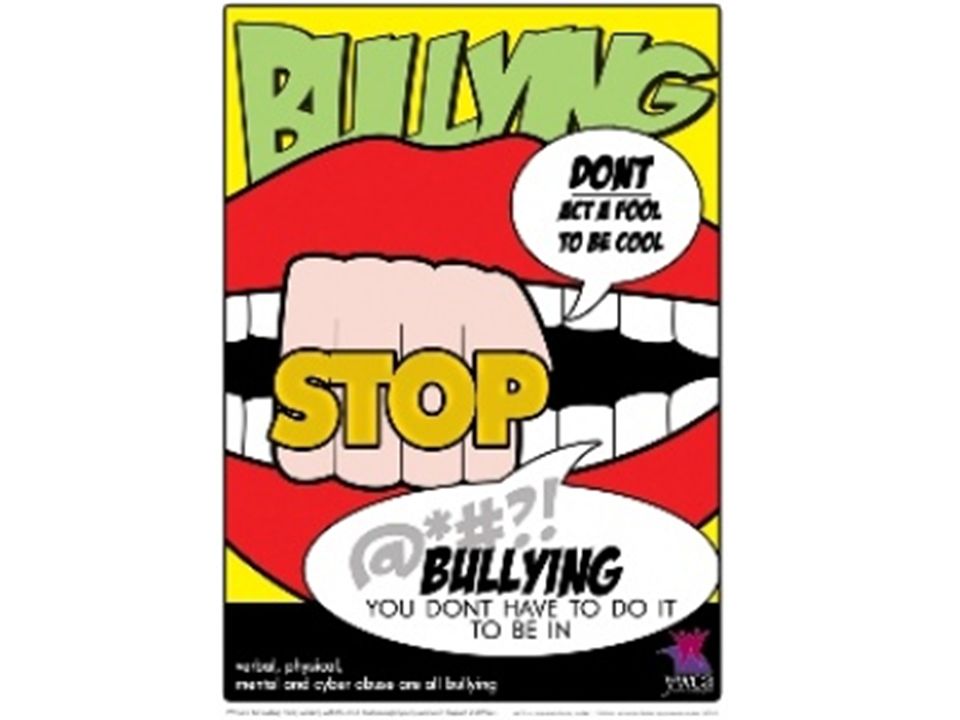 Bullying is a Crime Poster for Sale by VM04