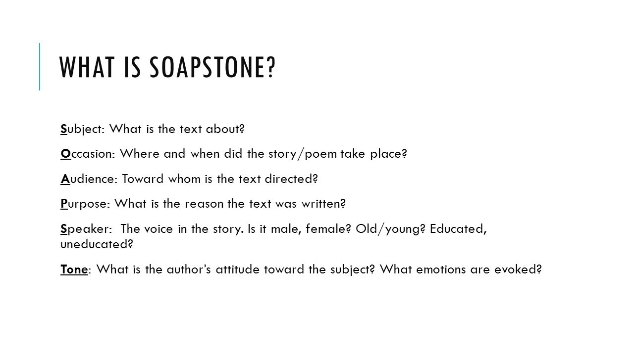 Soapstone Definition