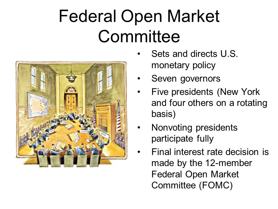Federal Open Market Committee Sets and directs U.S.