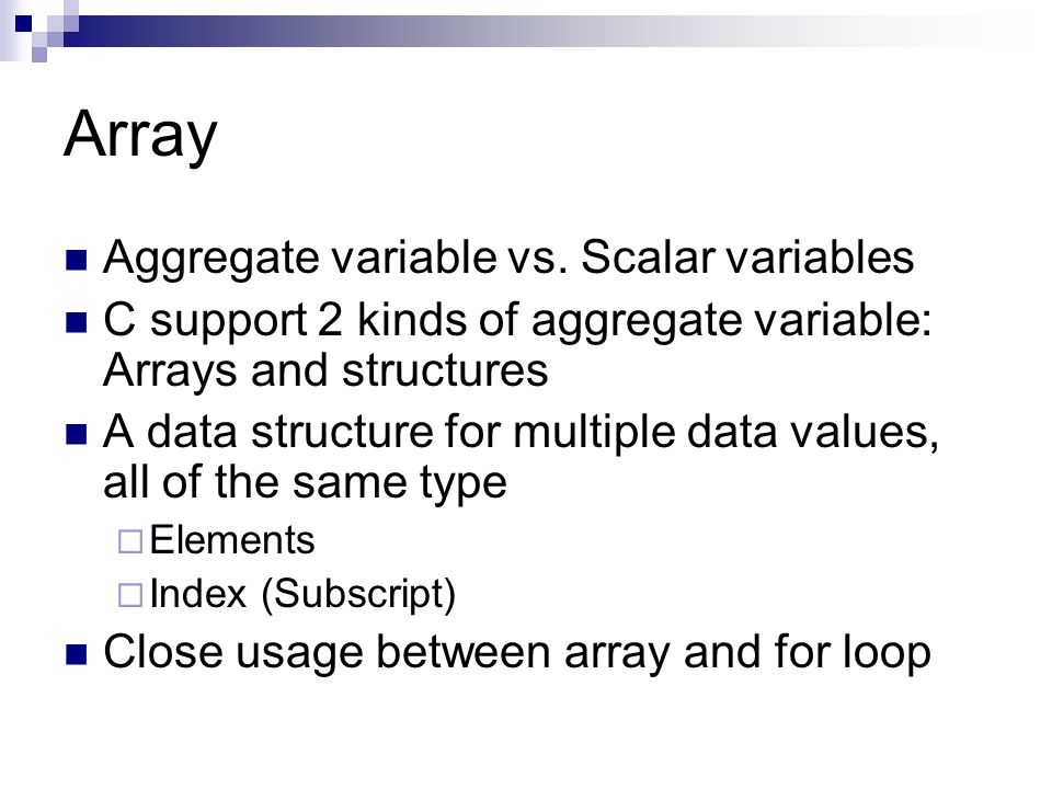 Arrays (2) CGS 3460, Lecture 23 Mar 3, 2006 Hen-I Yang. - ppt download