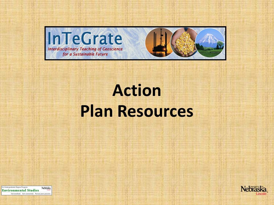 Action Plan Resources