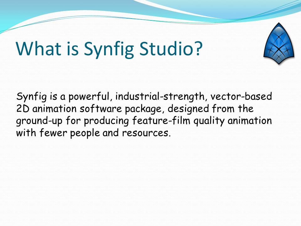 Synfig Tutorial Ppt