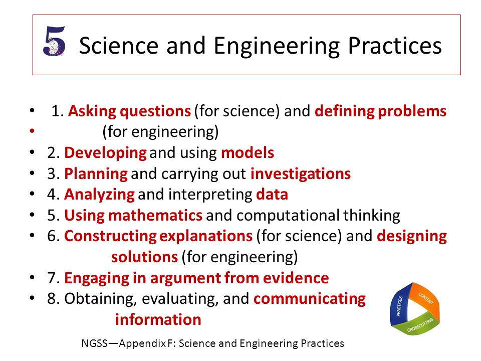 Science and Engineering Practices 1.